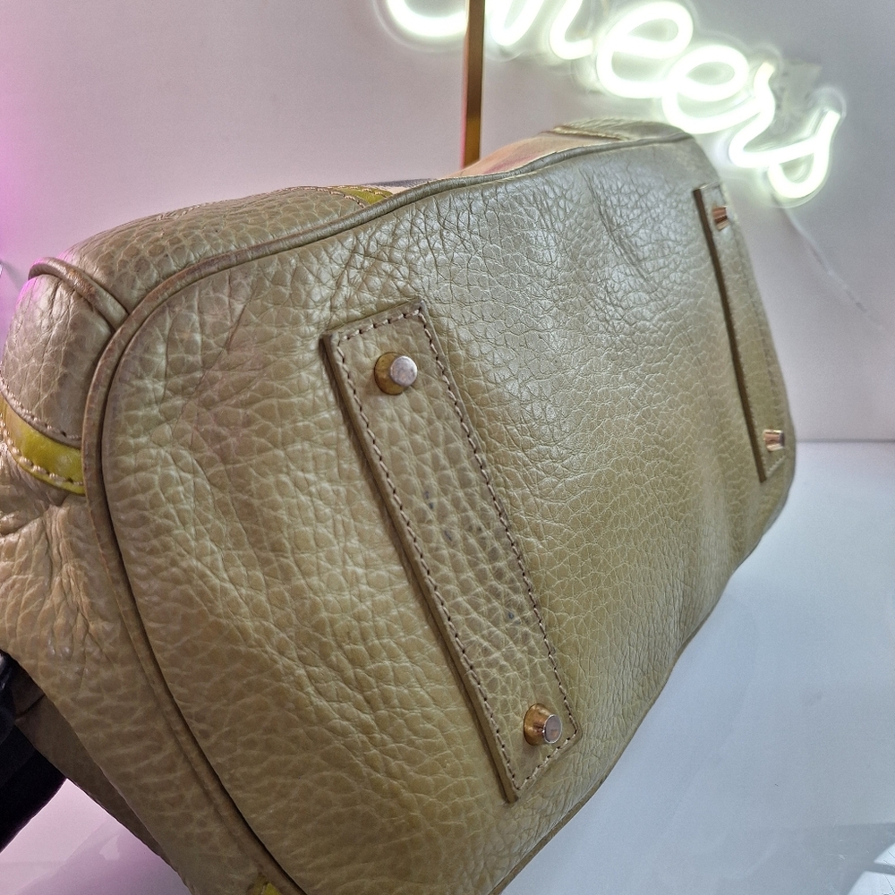 Burberry porsum Beige and Green Women's Bag - Picture 6 of 13